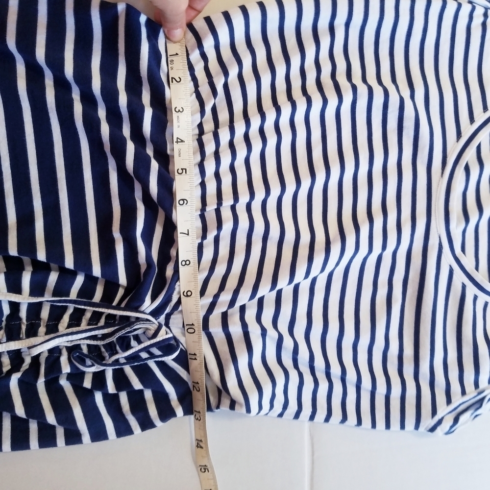 Veronica Beard | Stripe Ruched Jersey‎ Dress, size Small - Picture 10 of 12